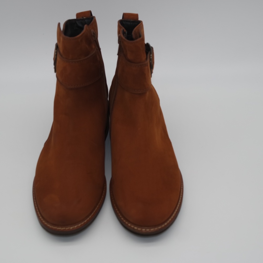 Paul Green Diego Cognac Nubuck Boots Size US 8  UK 5.5 - Picture 4 of 10